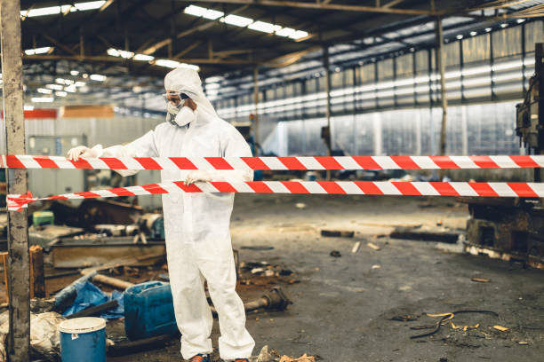 Professional Unattended Death Cleanup technician working in Windsor, PA